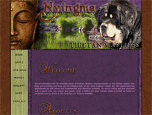 Tablet Screenshot of mytibetanmastiffs.com